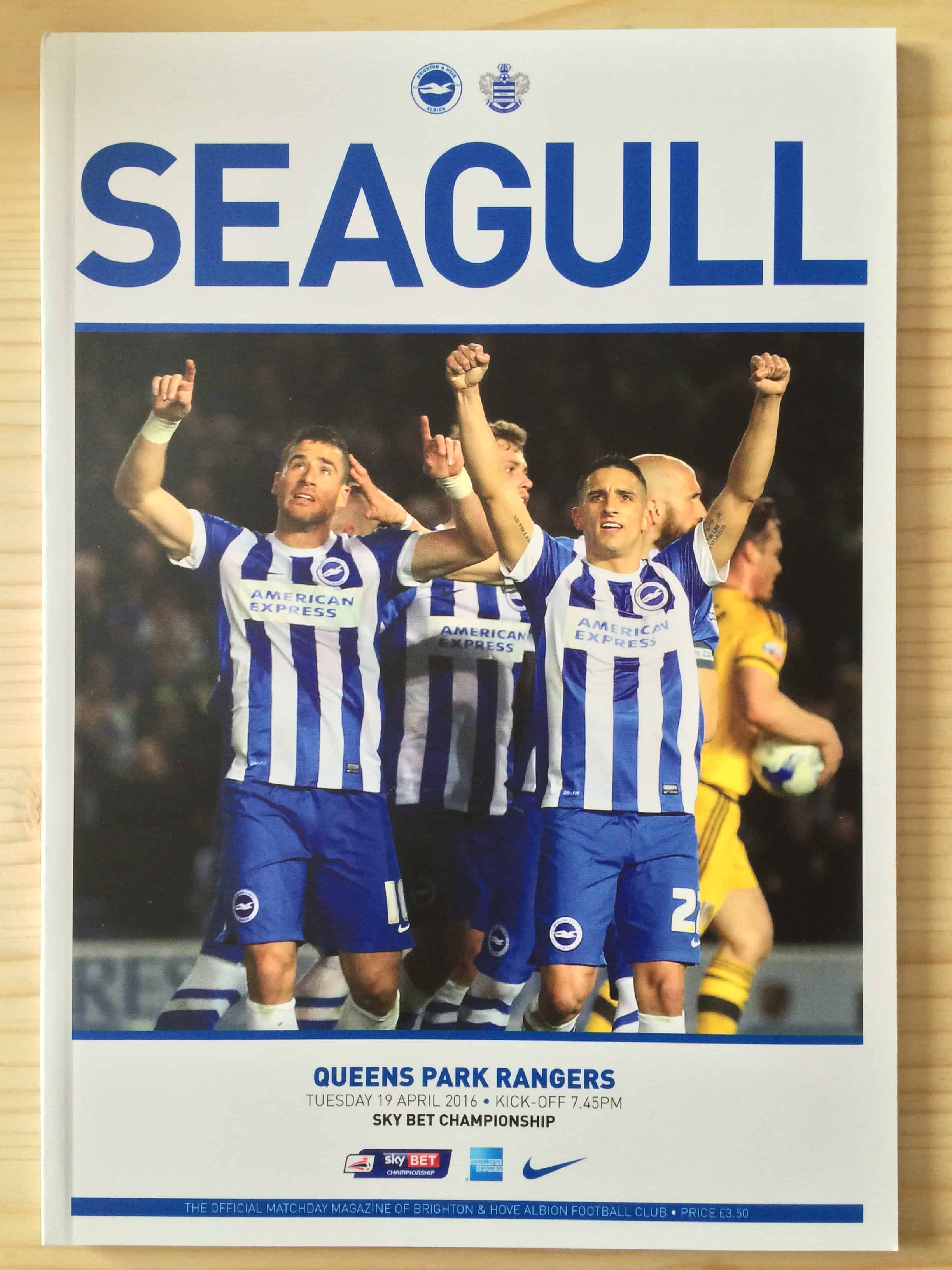 Brighton & Hove Albion FC v Queens Park Rangers FC